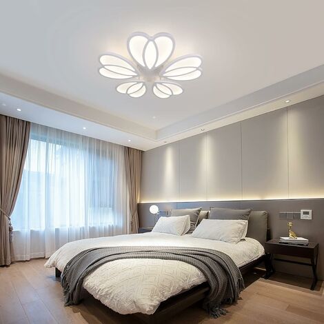 Modern Ceiling Light, 80W Dimmable LED ...