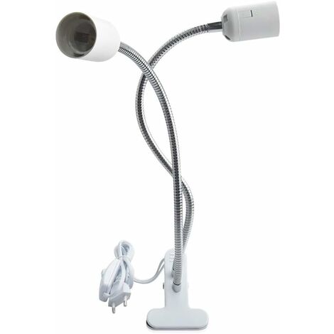 Lamp with clip deals base