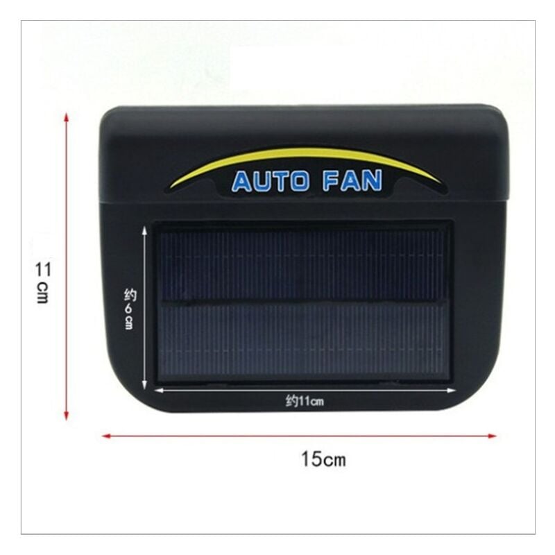 Auto-Lüfter, Universal-Auto-Solar-Lüftungssystem Lüftungs-Solar