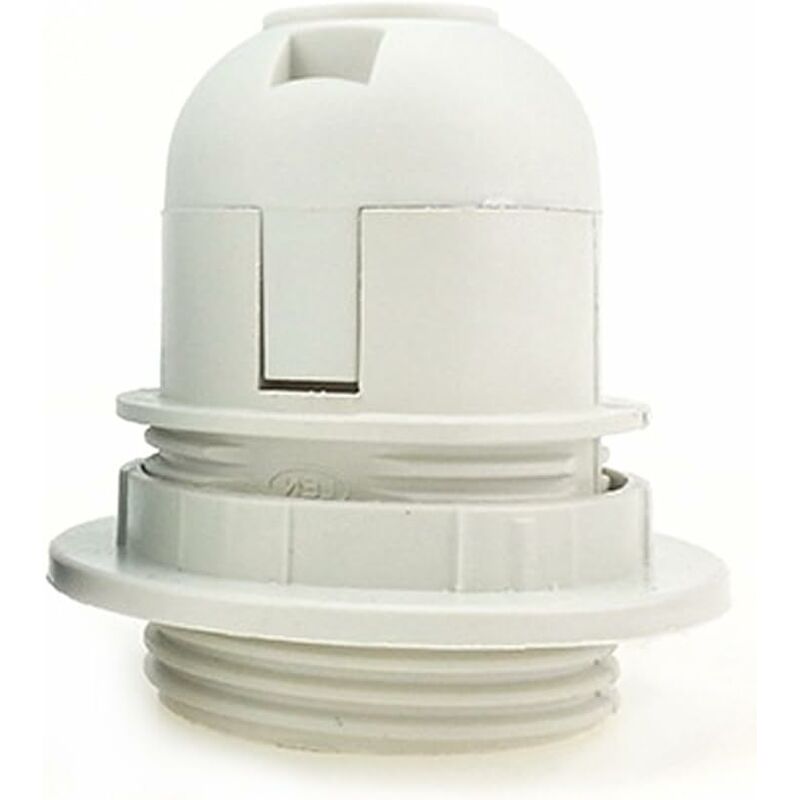 Lampenfassung - Für E27-Glühlampe - Praktische Fassung - Adapter aus  Kunststoff für Lampenschirm HIASDFLS