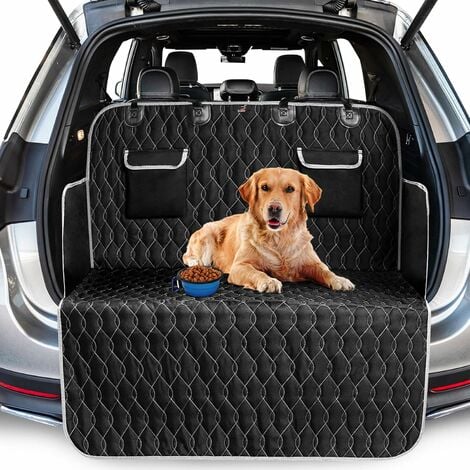 Kofferraumabdeckung für Hunde, wasserdichte/rutschfeste Autoabdeckung für  Hunde mit Seitenschutz und Stoßstange, universelle Hundeabdeckung, leicht zu