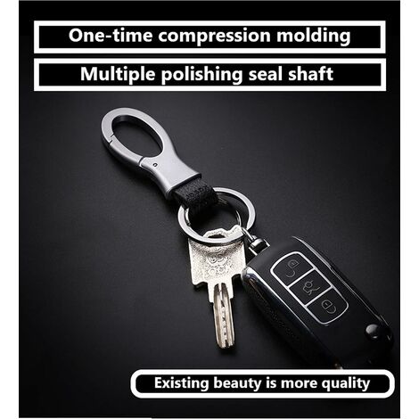 Eastor Karabiner-Schlüsselanhänger, Original-Schlüsselanhänger aus  Zinklegierung, Auto-Schlüsselanhänger für Herren, personalisierter  Schlüsselanhänger mit Ringen und