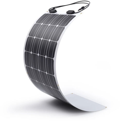 Renogy Flexible Solar Panel 100 Watt, 240Â¡Ã£ Ultra Flexible 100W Solar Panel 12 Volt for Marine RV Cabin Van Car Uneven Surfaces Off-Grid Essentials (1/5)