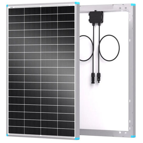 Renogy 200W 12V Starres Monokristallines Solarmodul – Photovoltaikmodul mit hohem Wirkungsgrad (21.5%) und Aluminiumrahmen für Wohnmobile, Boote, Dächer und netzunabhängige Anwendungen