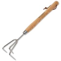 Neverbend Stainless Midi 3 Prong Cultivator