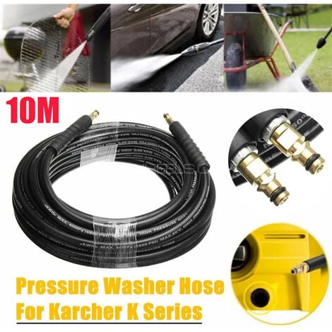 10M Pressure Jet Wash Hose Drain Pipe Sewer Jetter for Karcher K2 K3 K4 ...