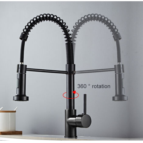 New Swivel Spout Kitchen Sink Mixer Taps with Pull Out Bidet Spray Tap