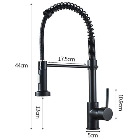 New Swivel Spout Kitchen Sink Mixer Taps with Pull Out Bidet Spray Tap