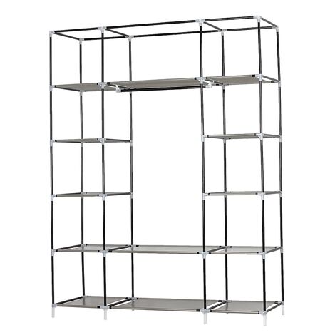 71 Portable Fabric Clothes Storage Closet Organizer Shelf