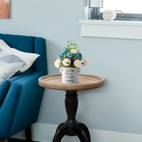 Teal deals end table