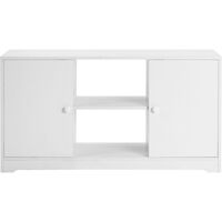 TV Stand Unit Media Console Table W/Open Storage Shelves Coffee Table Sideboard Modern Furniture