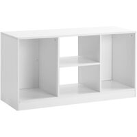 TV Stand Unit Media Console Table W/Open Storage Shelves Coffee Table Sideboard Modern Furniture