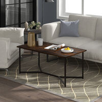 Modern Coffee Table Faux Marble Living Room Side Table Sofa Side End Table