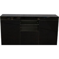 Modern LED TV Unit Stand Cabinet Cupboard High Gloss Doors Sideboard Living Room