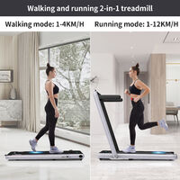 Home Office Electric Treadmill Pad Running Walking Machine Gym Fitness Exercise