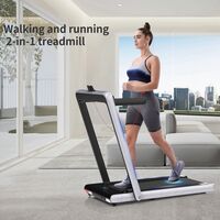 Home Office Electric Treadmill Pad Running Walking Machine Gym Fitness Exercise
