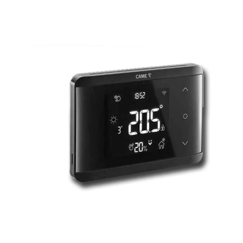 Came 845aa0090 Th700 bk bt cronotermostato bluetooth touch color negro termostato programable para epotrar