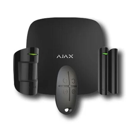 Kit de alarma inalámbrica Ajax con Hub2 más unidad de control WI