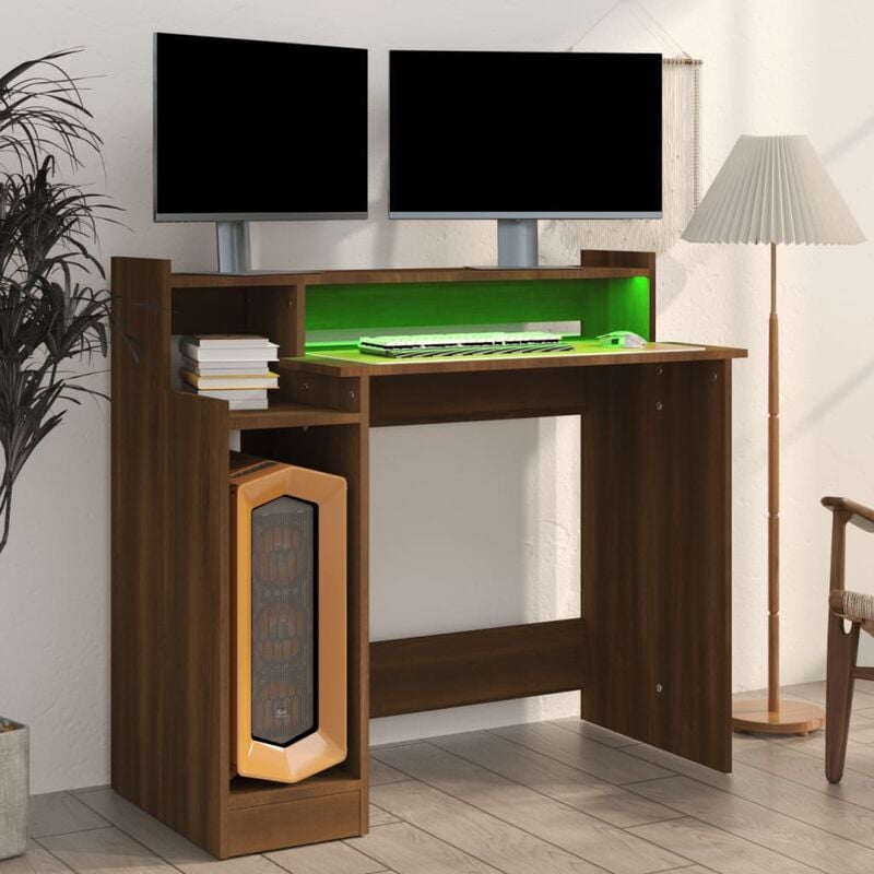 ML design modern living - Table de travail bureau d'ordinateur