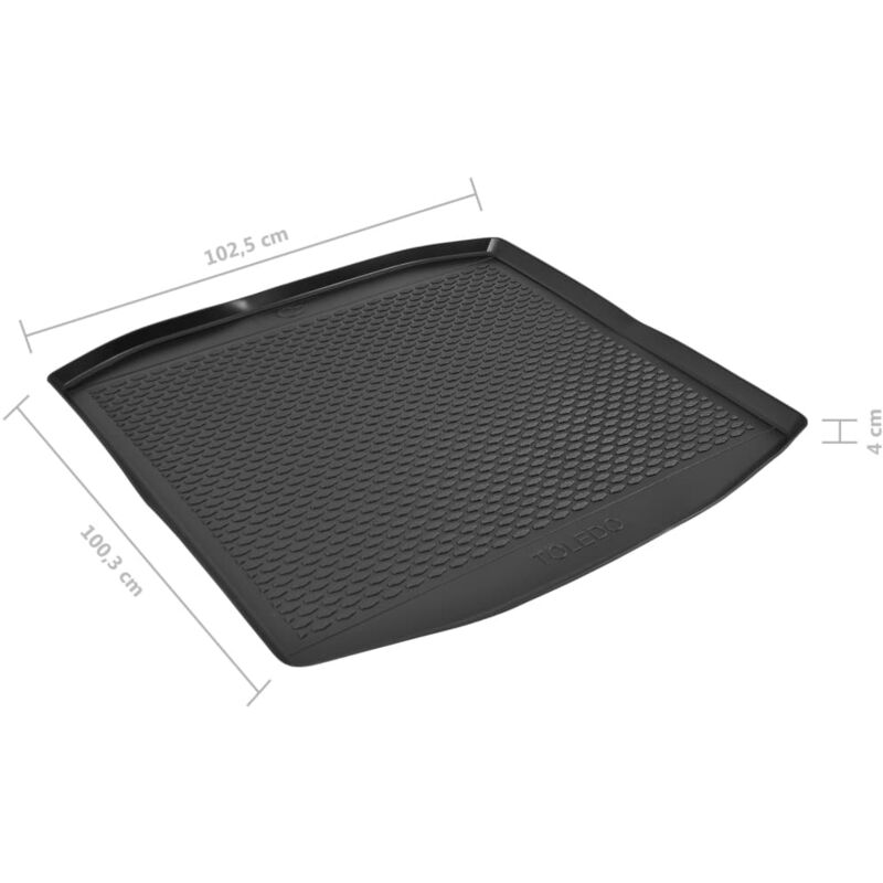 Tapis de coffre auto Peugeot 301 (2012-) Caoutchouc