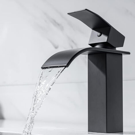 RUBINETTO CASCATA Bagno Miscelatore Lavabo OTTONE Monocomando - Foto 13