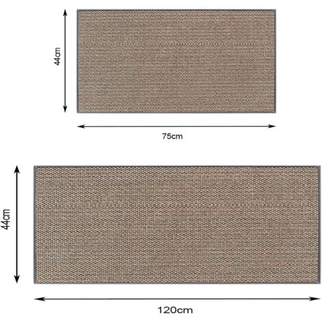 Tappeto Per Lavanderia Con Grande Fiore – 43x129.5 Cm, Lavabile, Antiscivolo Con Retro In TPR, Morbido E Assorbente