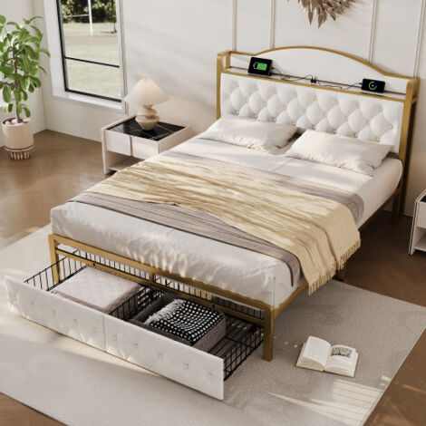 Letto Imbottito Letto Singolo Con Funzione Di Ricarica USB Tipo C Giroletto Con Rete A Doghe Giroletto Letto Per Ragazzi Per Cameretta Camera Degli Ospiti In Velluto 82863034