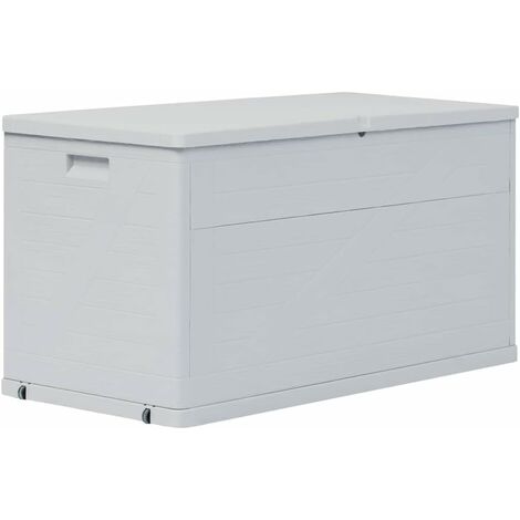 Baule Da Giardino In Acacia 182L | Con Ruote E Maniglie | Resistente All'acqua | 127x50x45 Cm - Foto 7