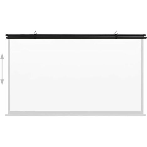 Schermo proiettore portatile, Schermo proiettore da pavimento, 163 x 123  cm, Materiale: White matte, Aspect ratio