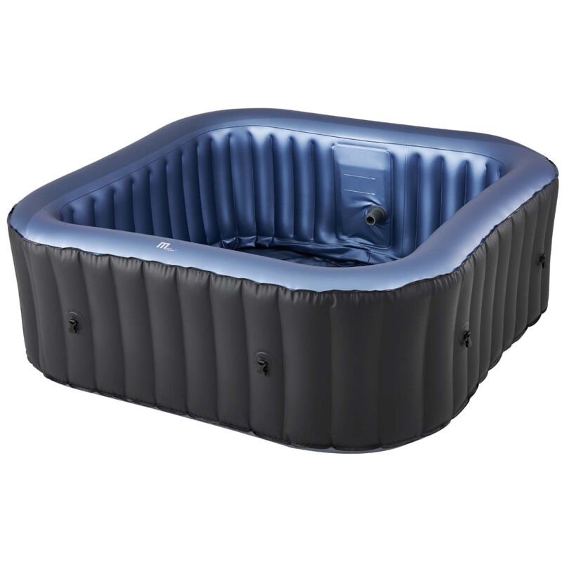 6 Personen In-/Outdoor heizbar aufblasbar Ø 204cm Whirlpool MSpa HWC-A62b 