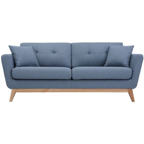 Canapé scandinave 3 places tissu - 190cm - HOGA