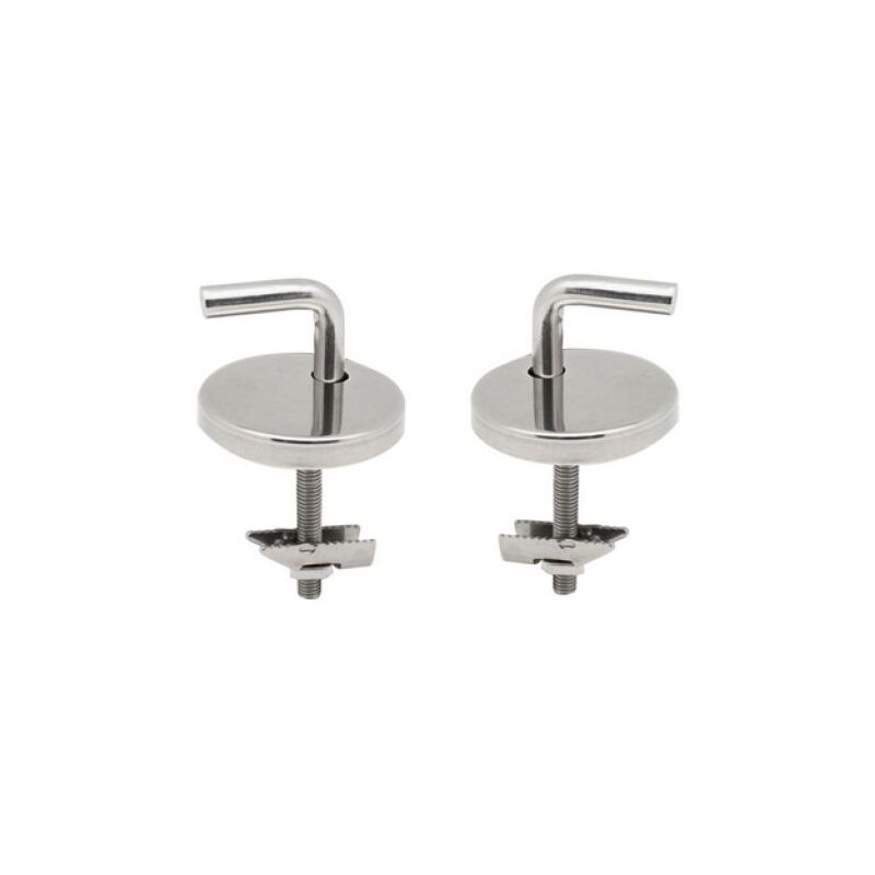 Kit Cerniere Per Sedile Easy/500 41969 | Finitura Cromata | Facile Installazione, Design Basic