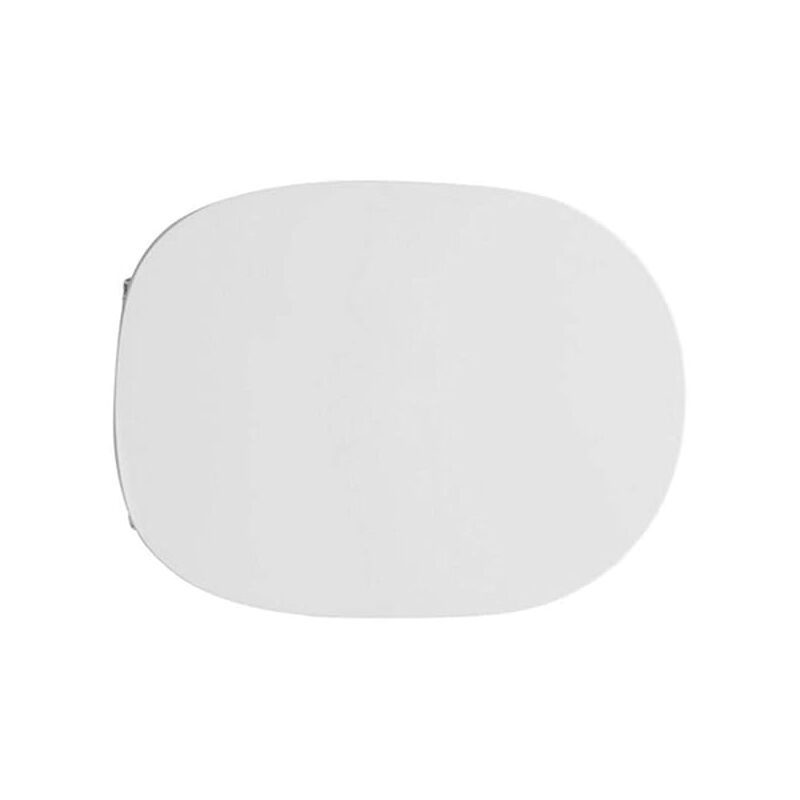Sedile WC Copriwater Per Kerasan BRIO SOSPESO - Legno Stabilizzato Bianco, Cerniere Regolabili In Ottone