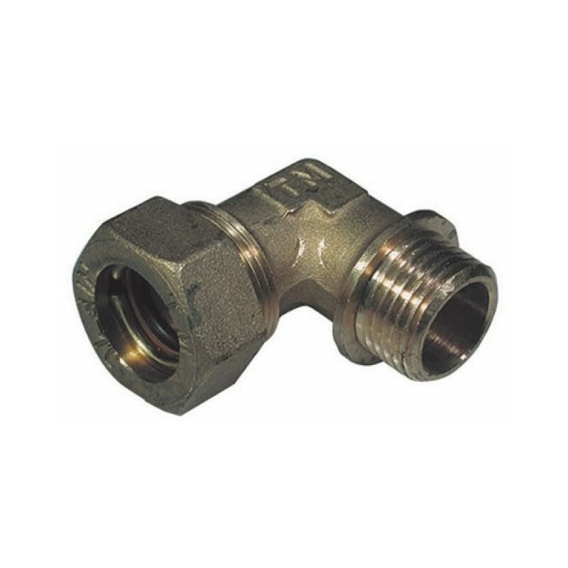 Gomiti Ottone Per PEX-A 10 Gomiti A Sudore Maschio 1/2" Pex A In - Foto 4