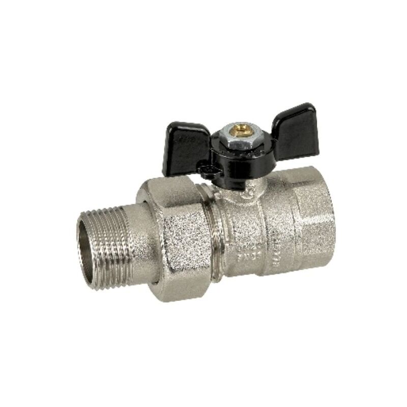 VALVOLA A SFERA SQUADRO RAVANI 1/2 M-F CON