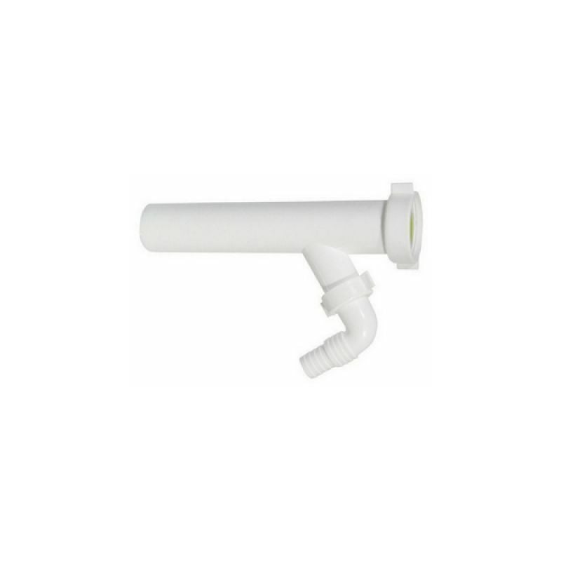 Sifone pvc a S autopulente 2 vie 11/2 x 40 con attacco  lavatrice/lavastoviglie per lavello cucina 