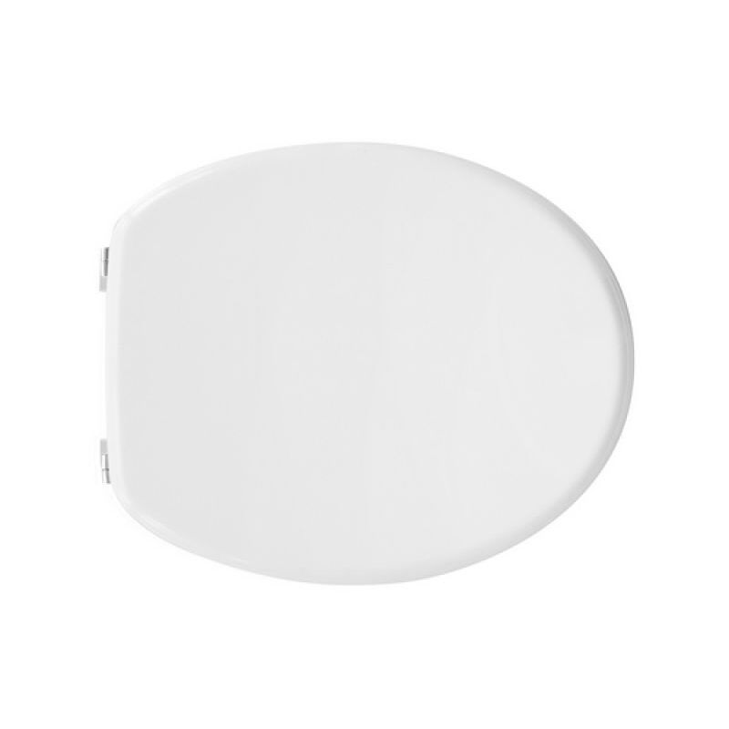 Sedile WC Copriwater Universale In Legno Per Disabile Forma O 19 445x375mm Distanza Fori 175 205mm 76841356