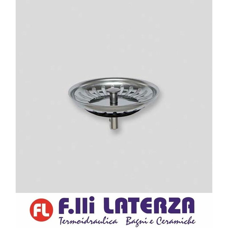 GRIGLIA INOX BASKET TIPO FRANKE CESTELLO PILETTA TAPPO RICAMBIO LAVELLO  CUCINA