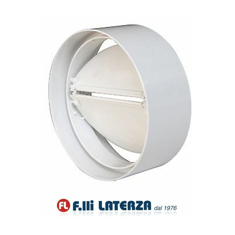 LA VENTILAZIONE Aspiratore centrifugo assiale per cappe Diam.100/120 ABS  Bianco - Fratelli Laterza