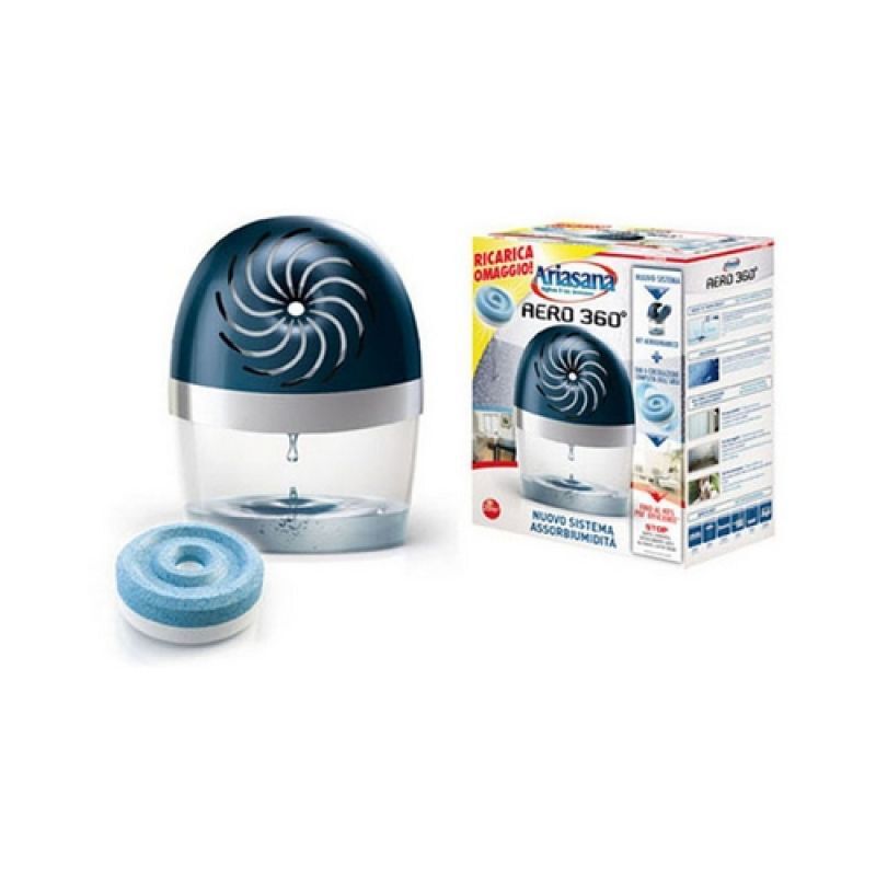 Pattex AERO 360° Deumidificatore Stop Umidità - Ricarica 2 X 450g Neutral - 2