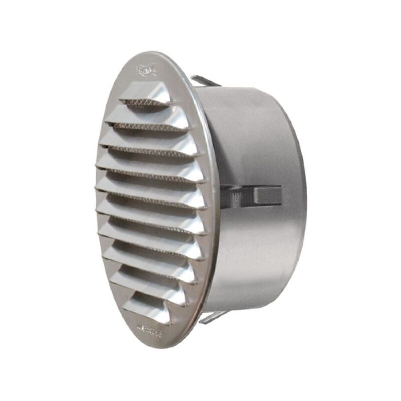 Griglia Metallica 2 Griglie Altoparlante 100mm - Nere, Anello Plastica E Rete Metallica Griglia Autoparlante