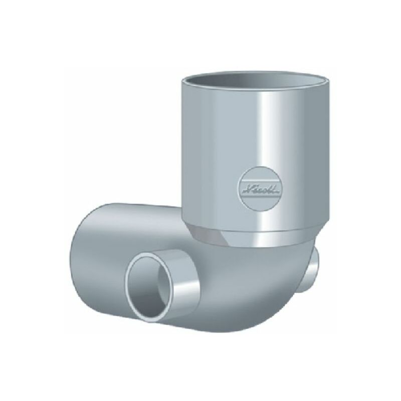CURVA WC RID. 100/90 1 ATTACCO Diam. 40 Sinistro - 5