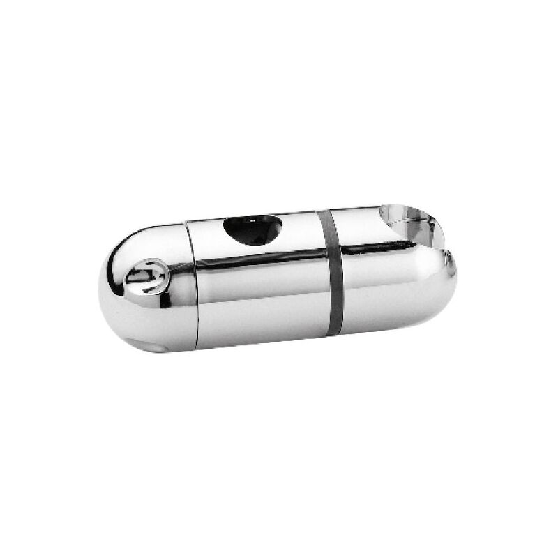 Supporto Doccia Scorrevole Tecuro Per Asta Diametro 20 Mm, In Plastica Cromata, Angolo Regolabile E Attacco 1/2" Conico