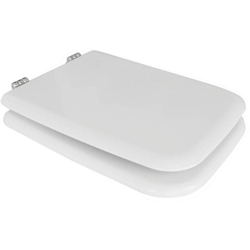Sedile WC Bemis Per Vaso Conca Ideal Standard - Bianco, Antigraffio, Termoresistente, Paracolpi Antiscivolo - Foto 2