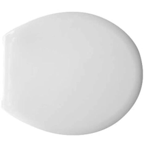 Copriwater Universale SAT 1 In Materiale Termoindurente Bianco - Cerniere Regolabili - 4