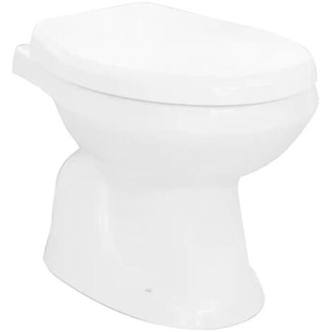 VASO WC FELCE Sanitari Ceramica LINPHA Scarico Pavimento