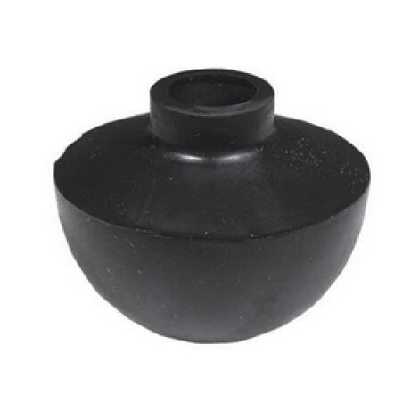 Sfera In Gomma Con Nottolino In Ottone - Diametro Esterno 69,5 Mm