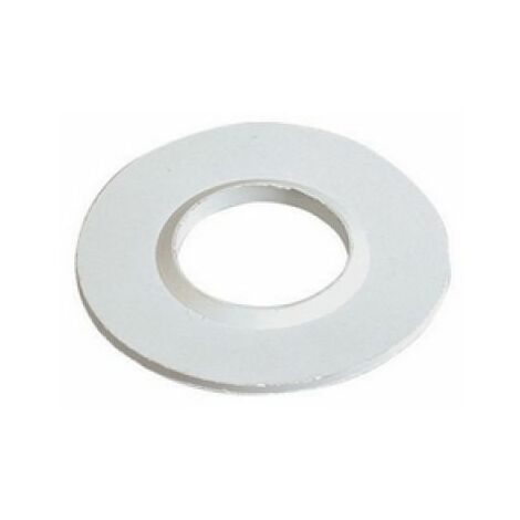 GUARNIZIONE IN GOMMA BIANCA CON BORDO LEGGERO 1"1/4 mm. 2,3 (Pz.100)