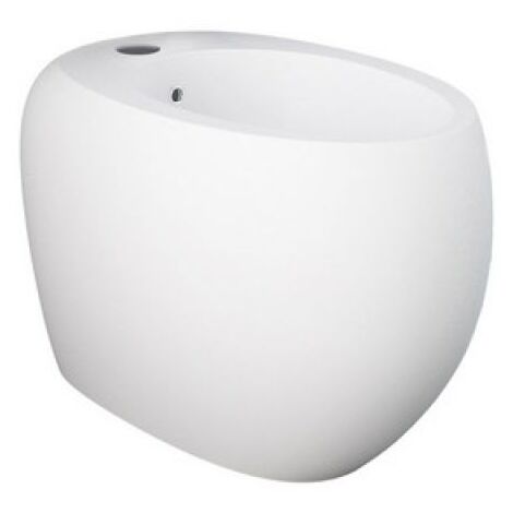 BIDET FILO MURO CLOUD FISSAGGIO NASCOSTO Er. Rubinetto Bianco Opaco Mat