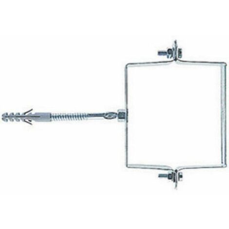 COLLARE FISCHER IN ACCIAIO ZINCATI QUADRI SCP Q 100 x 100